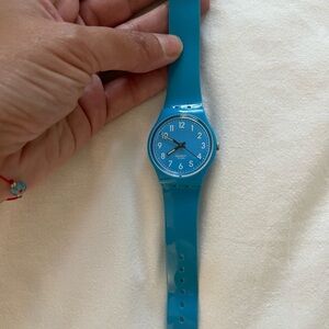 Swatch Vibrant Blue Wristwatch